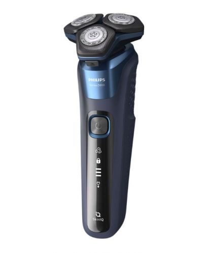 Električni brijač Philips - Series 5000, 3 glave, plavi - 3