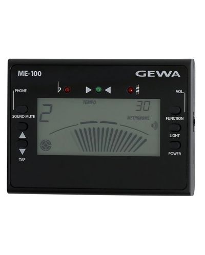 Elektronski metronom Gewa - ME-100, crni - 1
