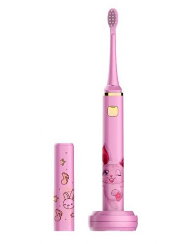 Električna četkica za zube IQ - Kids Pink, 2 vrha, ružičasta - 1