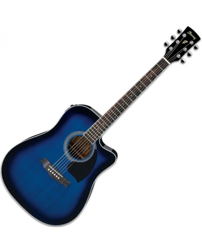 Elektroakustična gitara Ibanez - PF15ECE, Blue Sunburst High Gloss - 2
