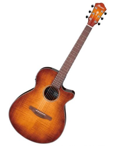 Elektroakustična gitara Ibanez - AEG70, Vintage Violin High Gloss - 1