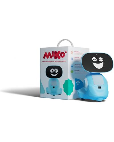 Elektronički obrazovni robot Miko - Miko 3, plavi - 6