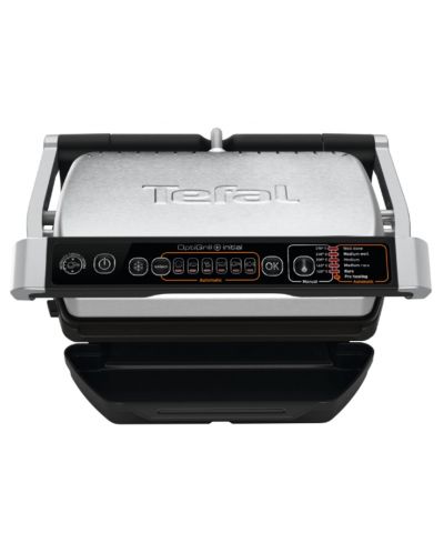 Električni roštilj Tefal - GC706D34, 2000W, rebrasti, inox/crna - 1