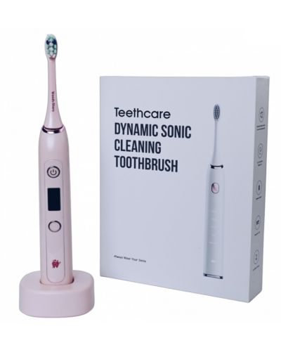 Električna četkica za zube IQ - Brushes Pink, 2 vrha, ružičasta - 1