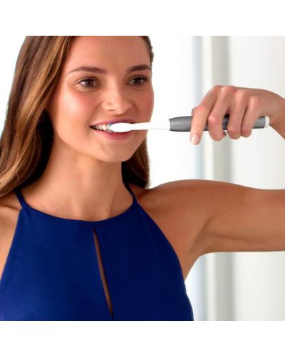 Električna četkica za zube Oral-B - Pulsonic Slim Clean 2900, siva/bijela - 5