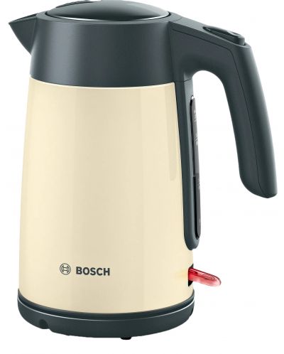 Kuhalo za vodu Bosch - TWK7L467, 2400 W, 1.7 l, bež - 1