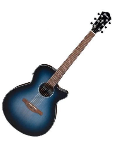 Elektroakustična gitara Ibanez - AEG50, Indigo Blue Burst High Gloss - 1