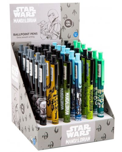 Gel kemijska olovka Cool Pack Star Wars - Mandalorian, asortiman - 1