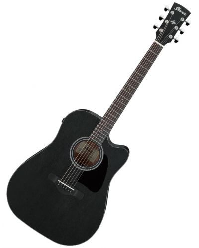 Elektroakustična gitara Ibanez - AW1040CE, Weathered Black Open Pore - 1