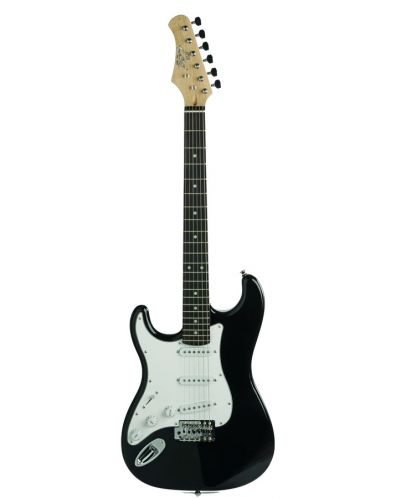 Električna gitara EKO - S-300 LH, crno/bijela - 2