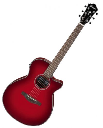 Elektroakustična gitara Ibanez - AEG51, Transparent Red Sunburst High Gloss - 1