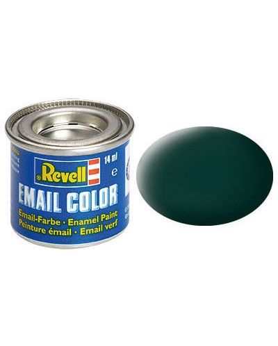 Emajl boja Revell - Zelenkasto-crna, mat (R32140) - 1
