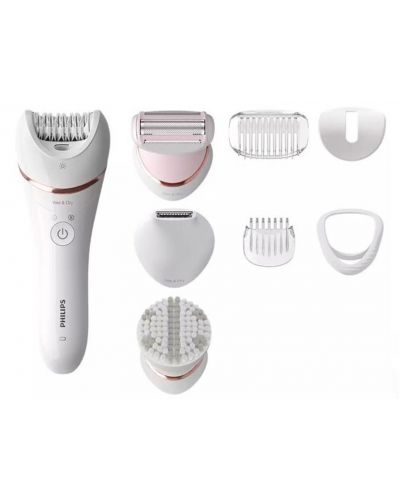 Epilator Philips - BRE735/00, 2 stupnja, bijeli - 1