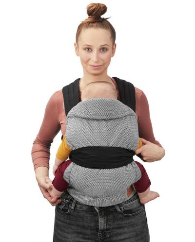 Ergonomski ruksak za bebe KinderKraft - Adoree, Sivi - 2