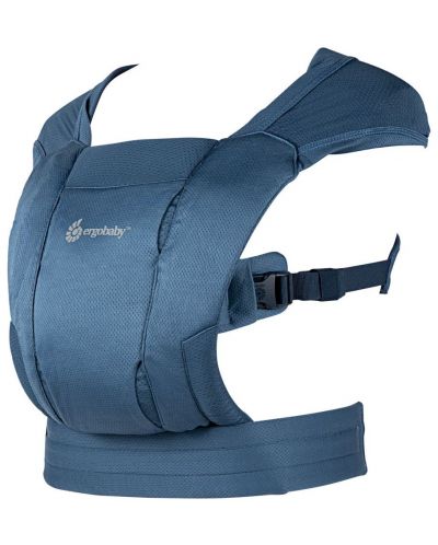 Ergonomski ruksak Ergobaby - Embrace Soft Air Mesh, Blue - 5