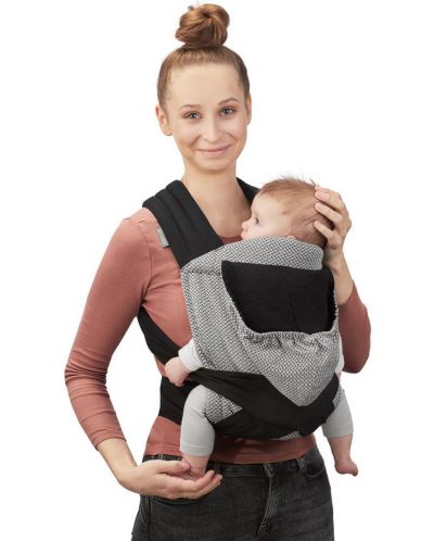 Ergonomski ruksak za bebe KinderKraft - Adoree, Sivi - 3