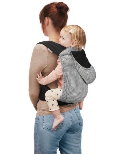 Ergonomski ruksak za bebe KinderKraft - Adoree, Sivi - 4