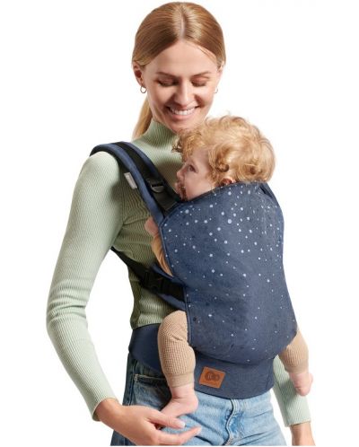 Ergonomski ruksak KinderKraft - Nino, Confetti Denim - 5