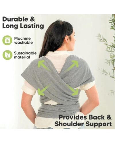 Ergonomski sling KeaBabies - Sivi - 3