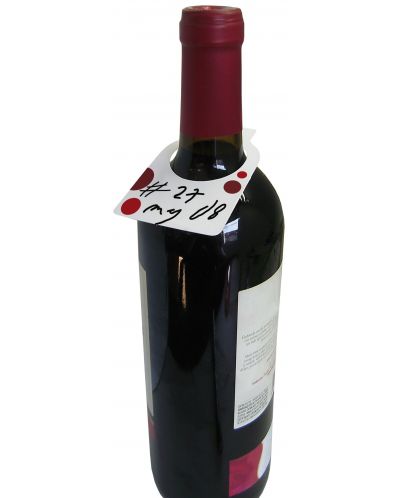 Etikete za boce Vin Bouquet - Red and white, 2 x 12 cm - 4