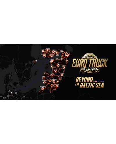 Euro Truck Simulator 2 - Beyond the Baltic Sea - Add on (PC)