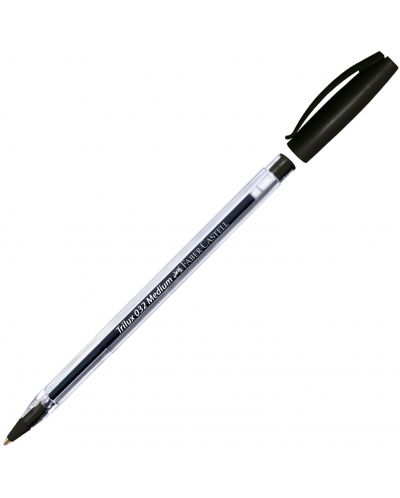 Kemijska olovka Faber-Castell - 032 M, crna - 1