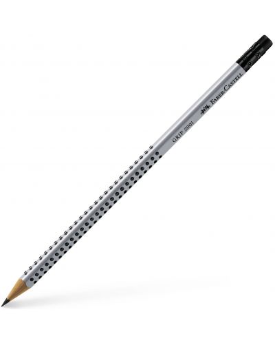 Grafitna olovka Faber-Castell Grip 2001 - HB, s gumom - 1
