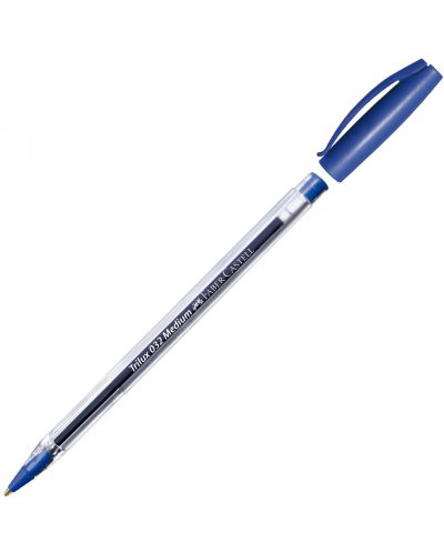 Kemijska olovka Faber-Castell - 032 M, plava - 1