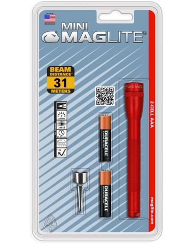 Svjetiljka Maglite Mini - AAA, crvena - 1