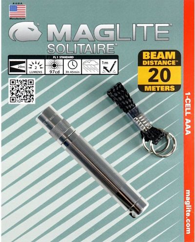 Svjetiljka Maglite Solitaire – srebrnasta - 1