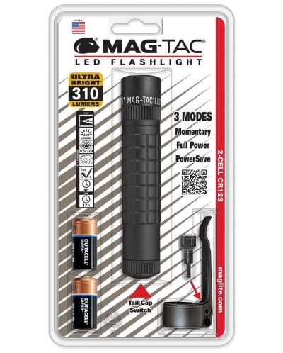 Svjetiljka Maglite Mag-Tac – LED, CR123, crna - 1