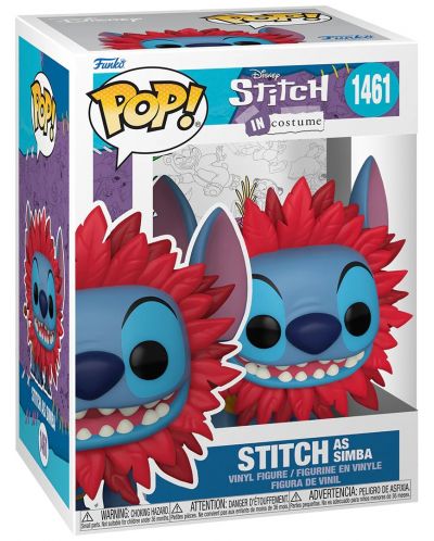 Figura Funko POP! Disney: Lilo & Stitch - Stitch as Simba (Stitch in Costume) #1461 - 2
