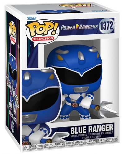 Figurica Funko POP! Television: Mighty Morphin Power Rangers - Blue Ranger #1372 - 2