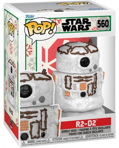 Figura Funko POP! Movies: Star Wars - R2-D2 (Holiday) #560 - 2
