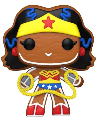 Figura Funko POP! DC Comics: Holiday - Gingerbread Wonder Woman #446 - 1