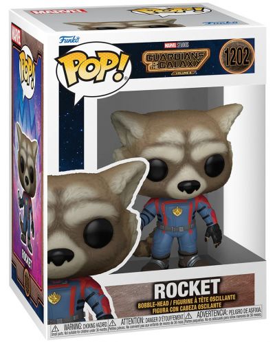 Figurica Funko POP! Marvel: Guardians of the Galaxy - Rocket #1202 - 2