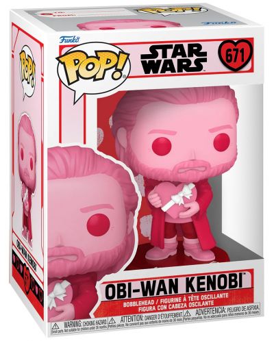 Figurica Funko POP! Valentines: Star Wars - Obi-Wan Kenobi #671 - 2