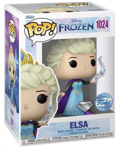 Figura Funko POP! Disney: Frozen - Elsa (Diamond Collection) (Special Edition) #1024 - 2