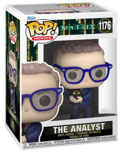 Figurica Funko POP! Movies: The Matrix - The Analyst (Special Edition) - 2