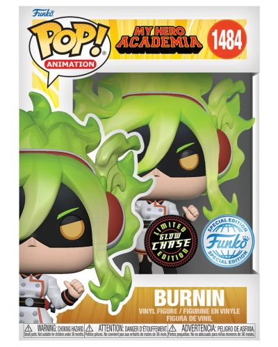 Figurica Funko POP! Animation: My Hero Academia - Burnin (Special Edition) #1484 - 5