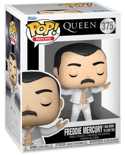 Figura Funko POP! Rocks: Queen - Freddie Mercury (I was Born to Love you) #375 - 2
