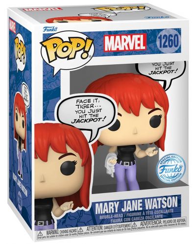 Figura Funko POP! Marvel: Spider-Man - Mary Jane Watson (Special Edition) #1260 - 2