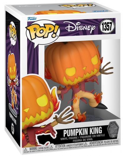 Figurica Funko POP! Disney: The Nightmare Before Christmas - Pumpkin King (30th Anniversary) #1357 - 2