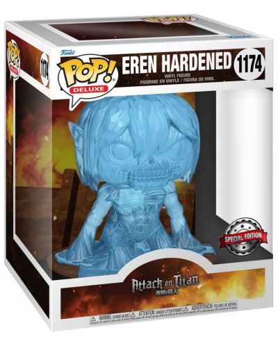 Figura Funko POP! Deluxe: Attack on Titan - Eren Hardened (Special Edition) #1174 - 2