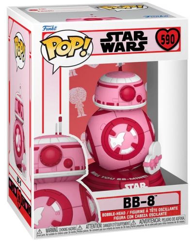 Figura Funko POP! Valentines: Star Wars - BB-8 #590 - 2