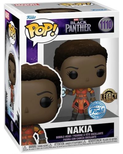 Figura Funko POP! Marvel: Black Panther - Nakia (Legacy Collection S1) (Special Edtion) #1110 - 2