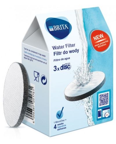 Diskovi za filtriranje BRITA - za boce Active i Vital, 3 kom. - 1