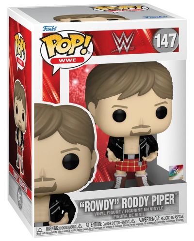 Figura Funko POP! Sports: WWE - "Rowdy" Roddy Piper #147 - 2