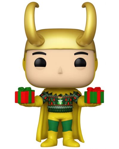 Figura Funko POP! Marvel: Holiday - Loki (Metallic) (Special Edition) #1322 - 1