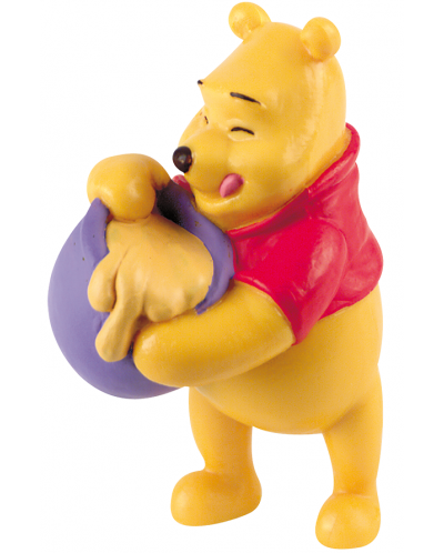 Figurica Bullyland Winnie The Pooh - Winnie the Pooh s loncem meda - 1